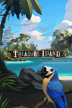 Игровой аппарат Treasure Island от провайдера Quickspin на настоящие деньги в онлайн-казино, зарегистрироваться и играть